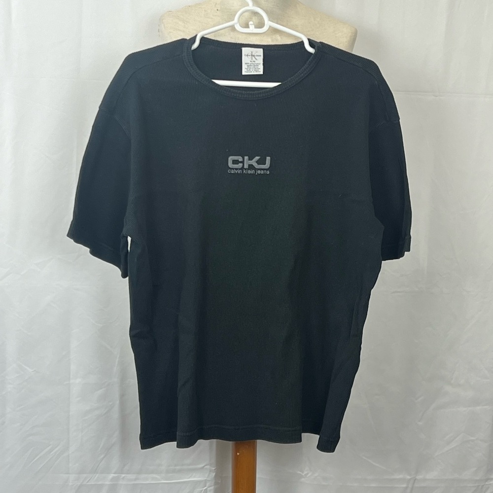 Men’s Calvin Klein Jeans Tee Shirt Gray. Size XL $15